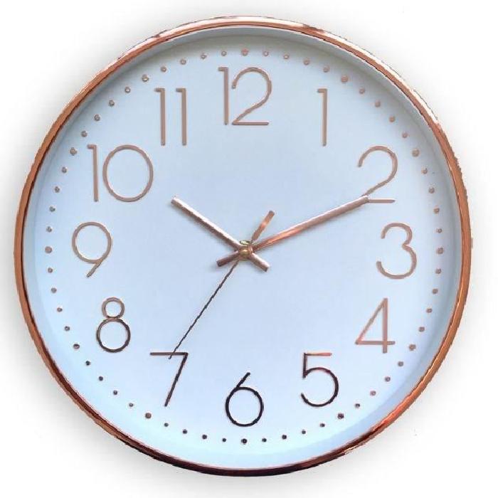 XCLOCK Horloge silencieuse Quartz - 30 x 30 x 4,2 cm