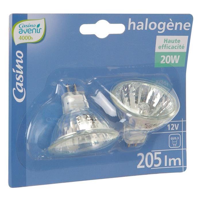 2 ampoules Halogene 14W Gu5,3 Co