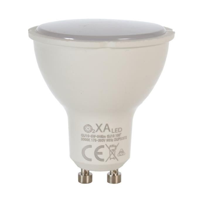 Lot de 2 ampoules LED GU10 5 W équivalent a 50 W