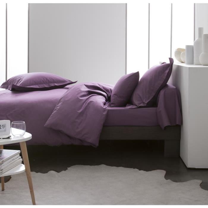 TODAY PREMIUM Housse de couette PERCALE 100% coton - 1 housse de couette 240x260cm FIGUE