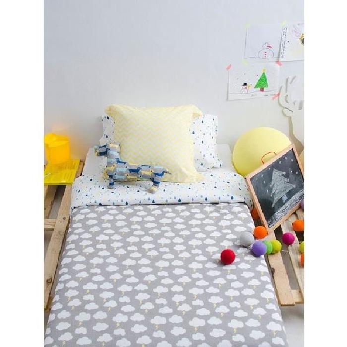 SISOMDOS Housse de couette Thunder Kid 140x200 cm