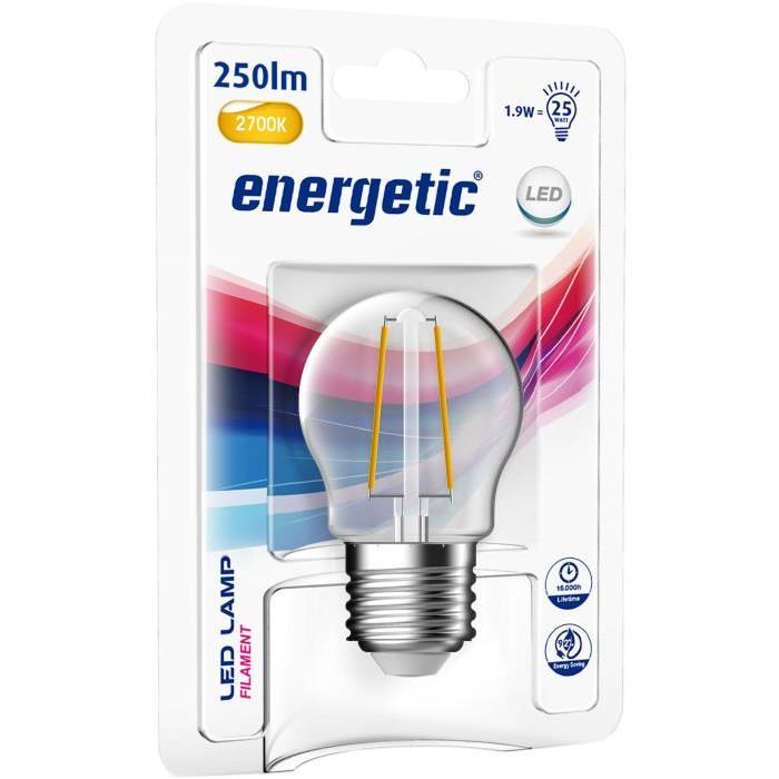 Filament Mini Globe E27 Equiv 25W