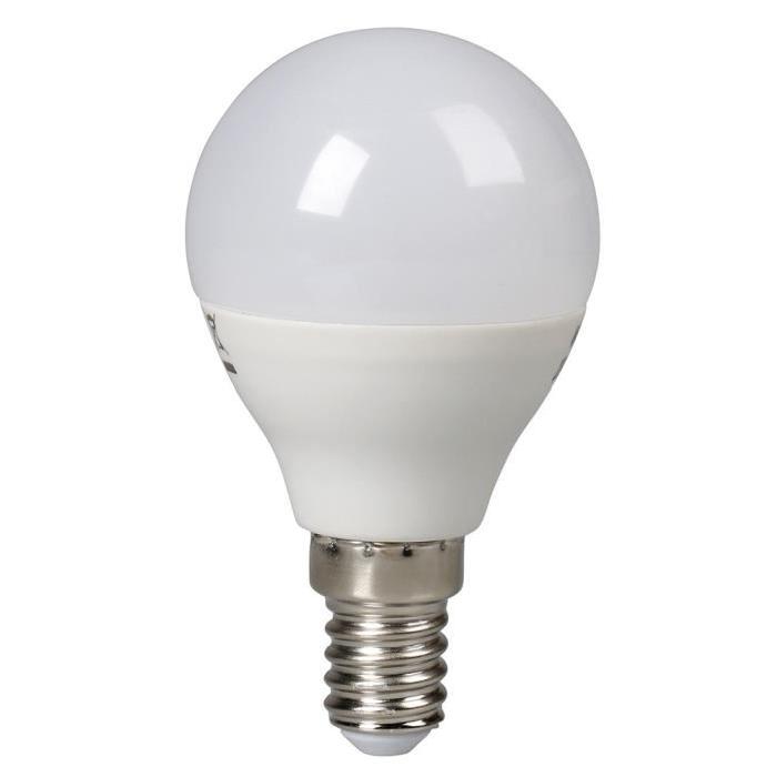 EXPERTLINE Ampoule LED E14 sphérique 3 W équivalent a 25 W blanc froid