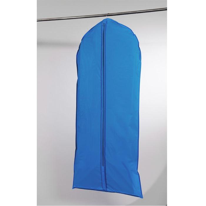 COMPACTOR Housse de vetements rangement 60x137x1 cm bleu