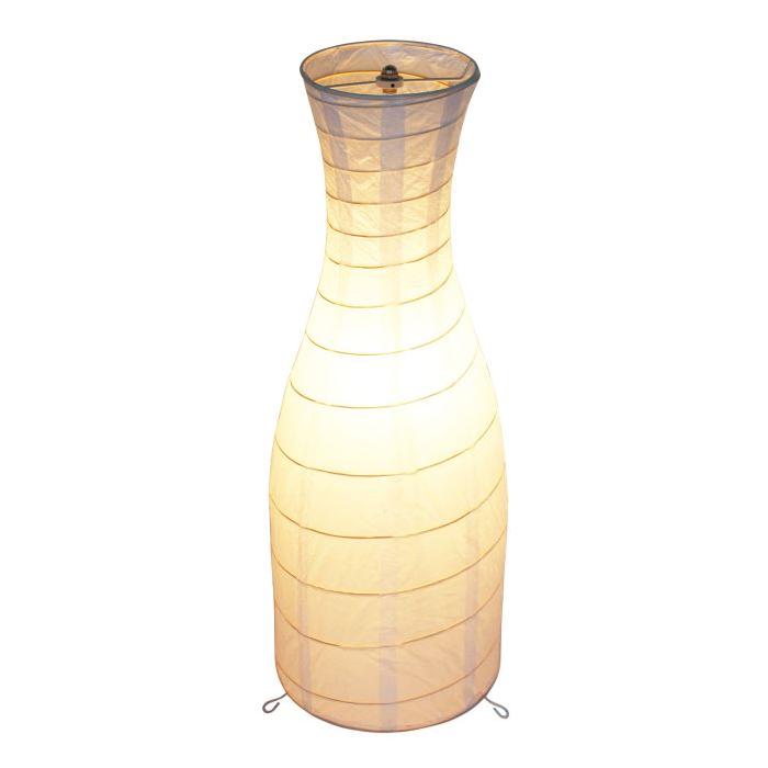 Lampadaire Papier de riz blanc - H 64 cm