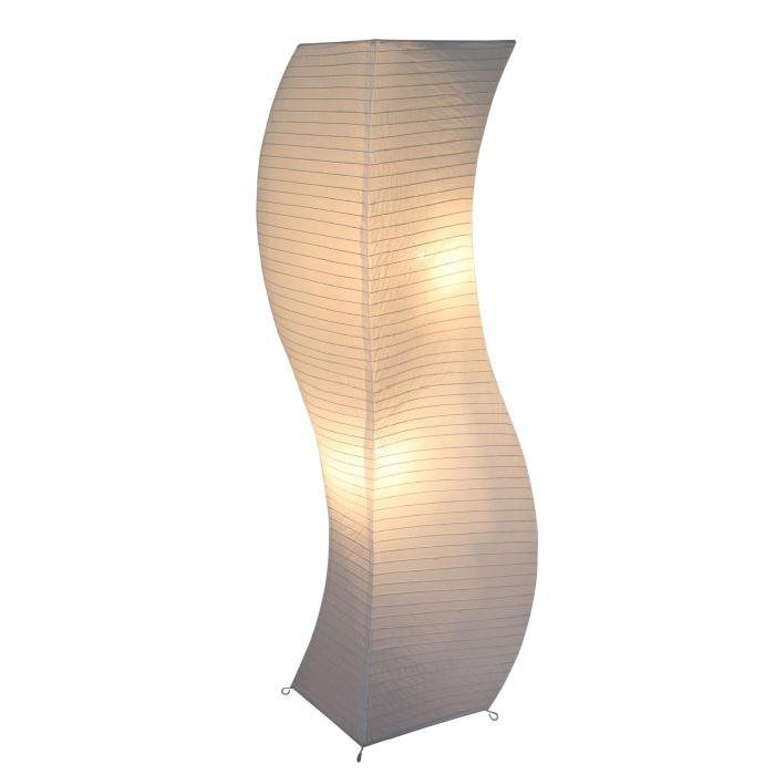 Lampadaire Papier de riz. Hauteur 123 cm