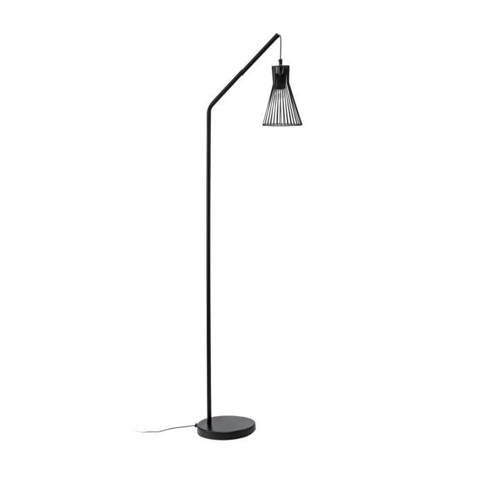 Lampadaire droit - H 166 cm - Ř 25,5 cm - Noir