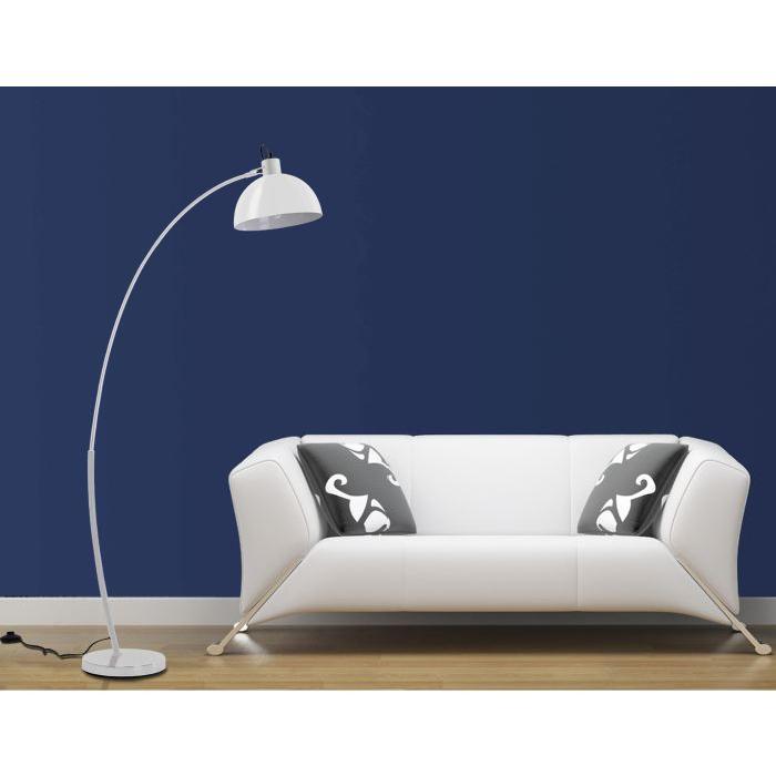 Lampadaire Arc Blanc Hauteur : 153 cm