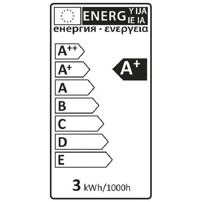 EXPERTLINE Lot de 2 Ampoules LED E14 G45 sphérique 3 W équivalent a 25 W blanc chaud