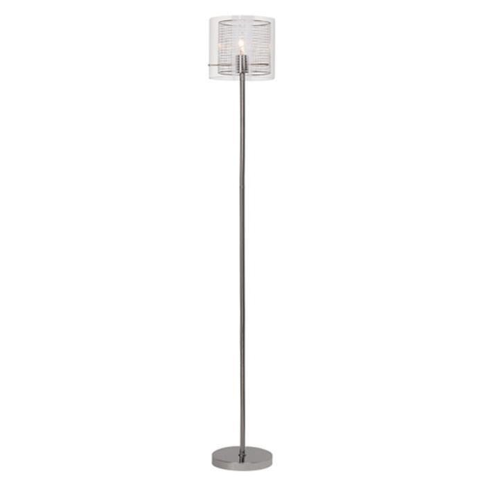 MESH Lampadaire a 1 lumiere en chrome