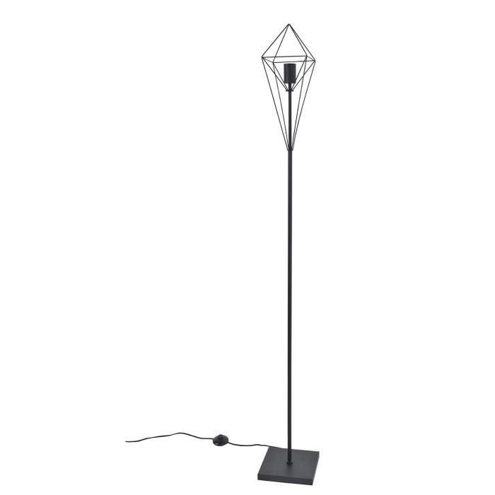 BIJOU Lampadaire filaire D 22 x H 1,67 cm Noir