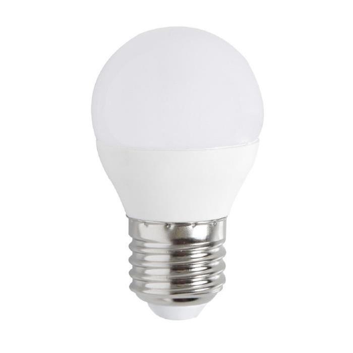 EXPERT LINE Ampoule LED E27 G45 5 W équivalent a 37 W blanc chaud