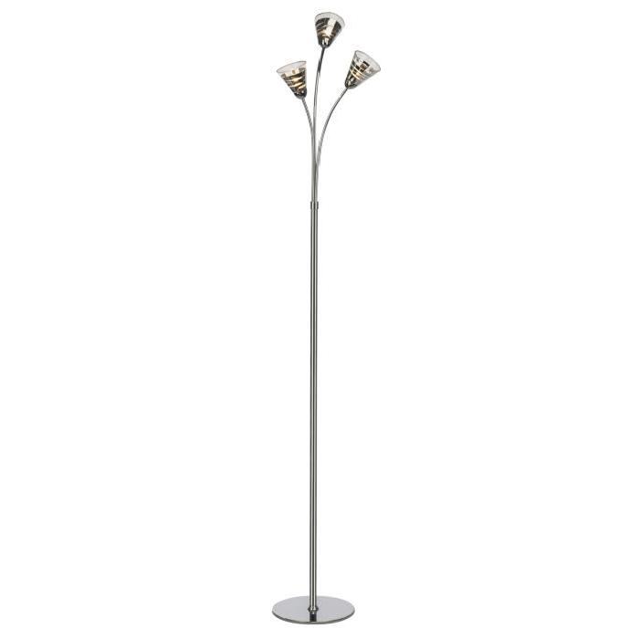 Lampadaire a 3 lumieres Eode G9 32W chrome