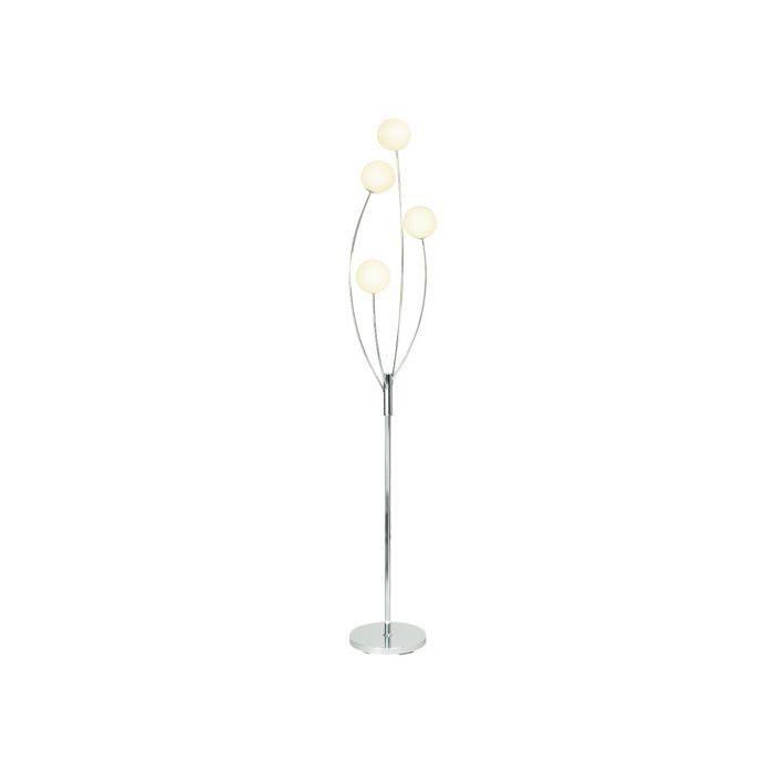 BRILLIANT Lampadaire a 4 lumieres Belina - Blanc