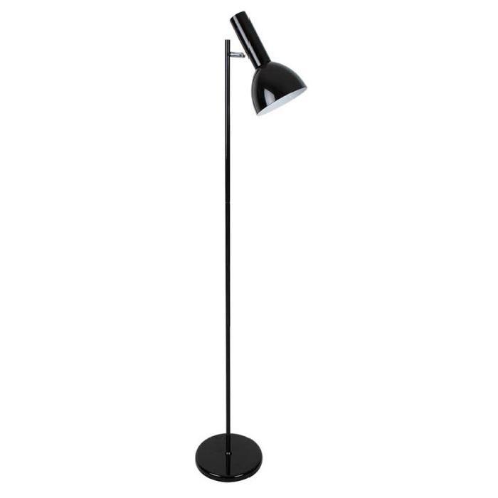 WALKER Lampadaire en métal hauteur 150 cm E27 40W noir