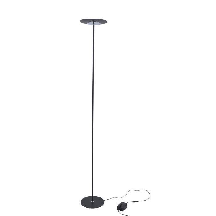 SKY Lampadaire en métal LED L26 x H183 cm Noir