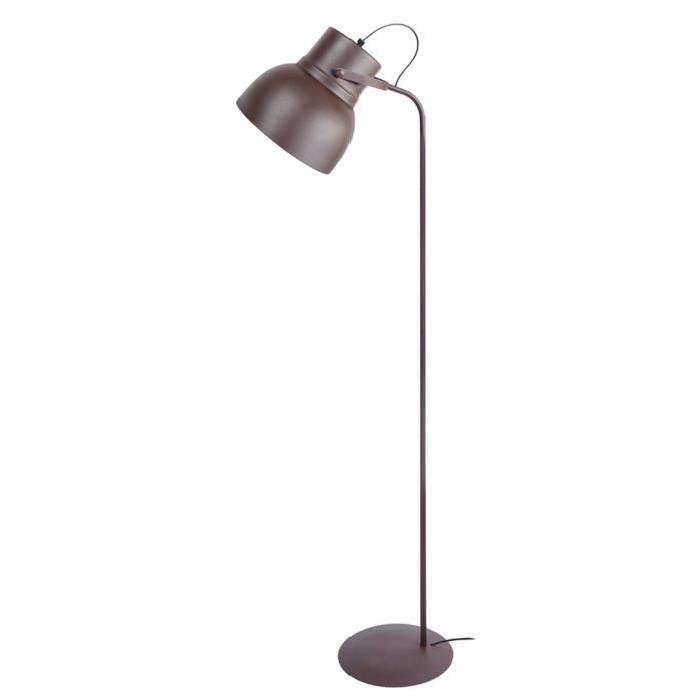 Lampadaire Cloche E27 23 W 150 cm Marron