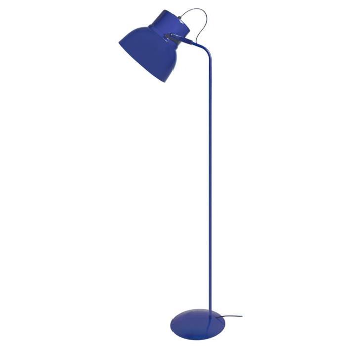 Lampadaire Cloche E27 23 W 150 cm Bleu marine