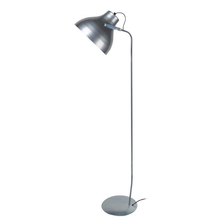 TOSELIA Lampadaire liseuse Hauteur 150cm Aluminium