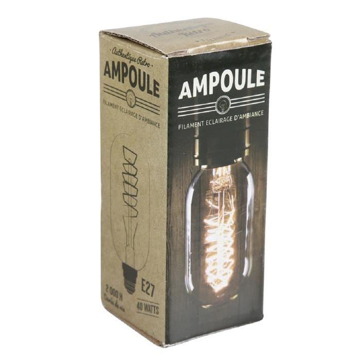 EXPERT LINE Ampoule a incandescence décorative E27 40 W compatible variateur