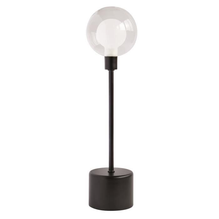Lampe a poser Edison hauteur 40 cm diametre 10 cm G9 33W ampoule fournie