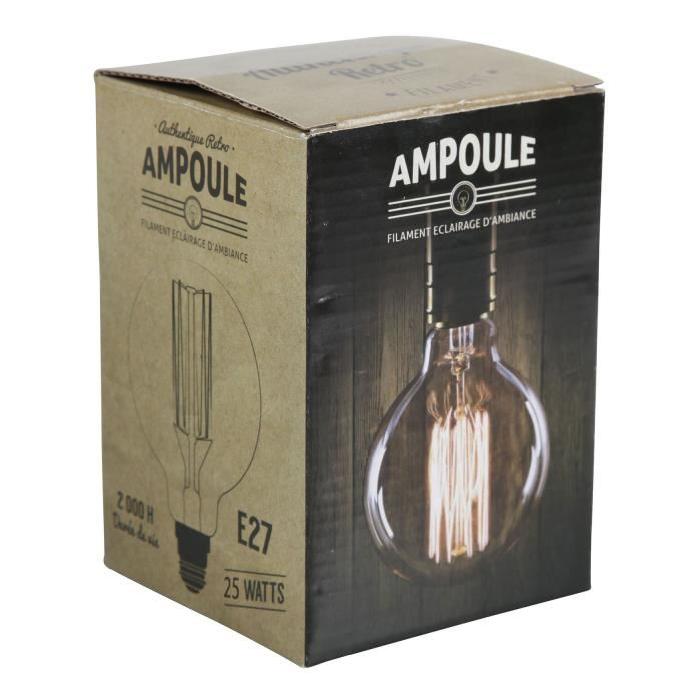 EXPERT LINE Ampoule a incandescence décorative E27 25 W compatible variateur