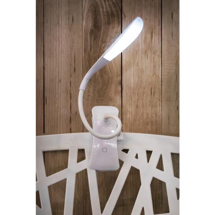 Lampe de bureau LED Coxi 1W blanc