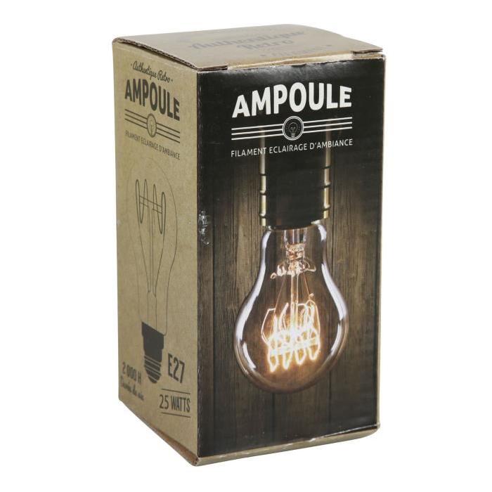 EXPERT LINE Ampoule a incandescence décorative E27 25 W compatible variateur