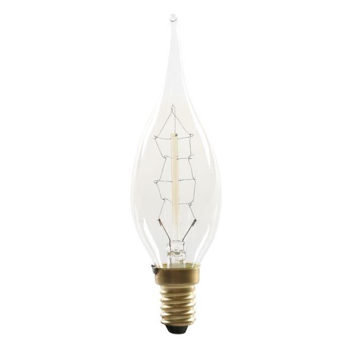 EXPERT LINE Ampoule a incandescence décorative E14 25 W compatible variateur