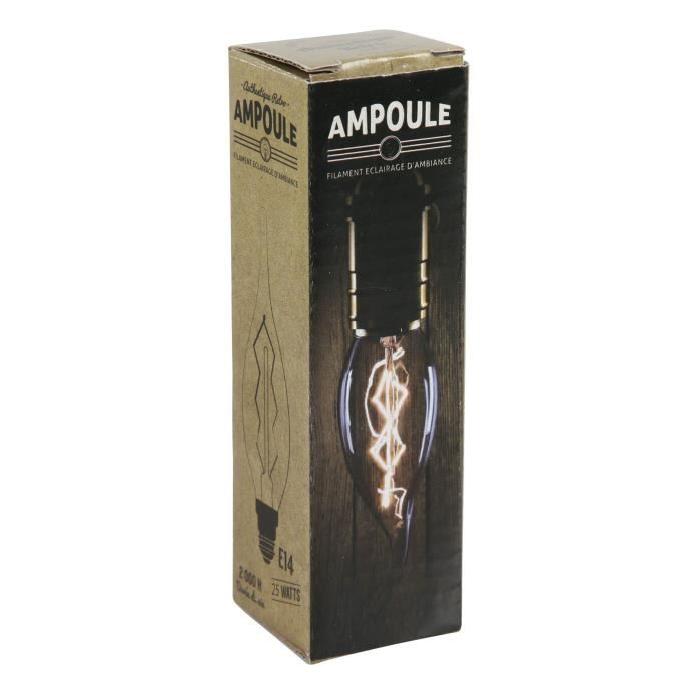 EXPERT LINE Ampoule a incandescence décorative E14 25 W compatible variateur