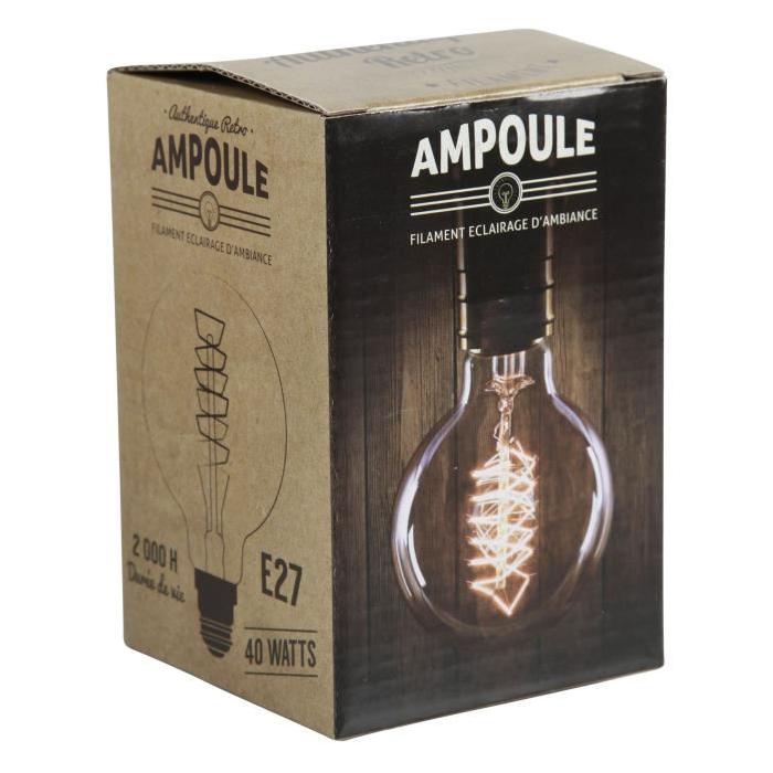 EXPERT LINE Ampoule a incandescence décorative E27 25 W compatible variateur