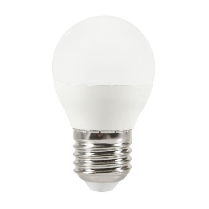 EXPERT LINE Ampoule LED E27 G45 3 W équivalent a 25 W blanc chaud