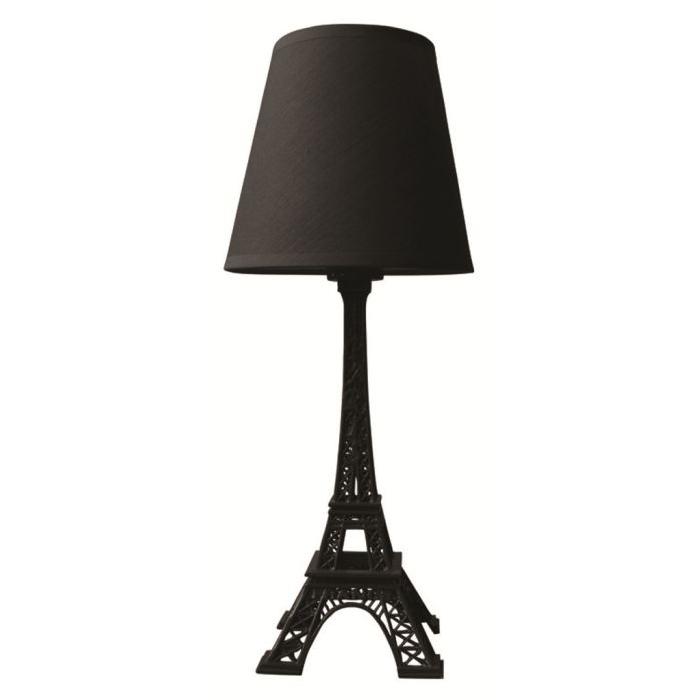 Lampe tour Eiffel  noire hauteur 38 cm. Hauteur 38 c