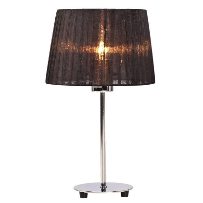 TREND lampe abat jour tissu, diam 25 x H38,5