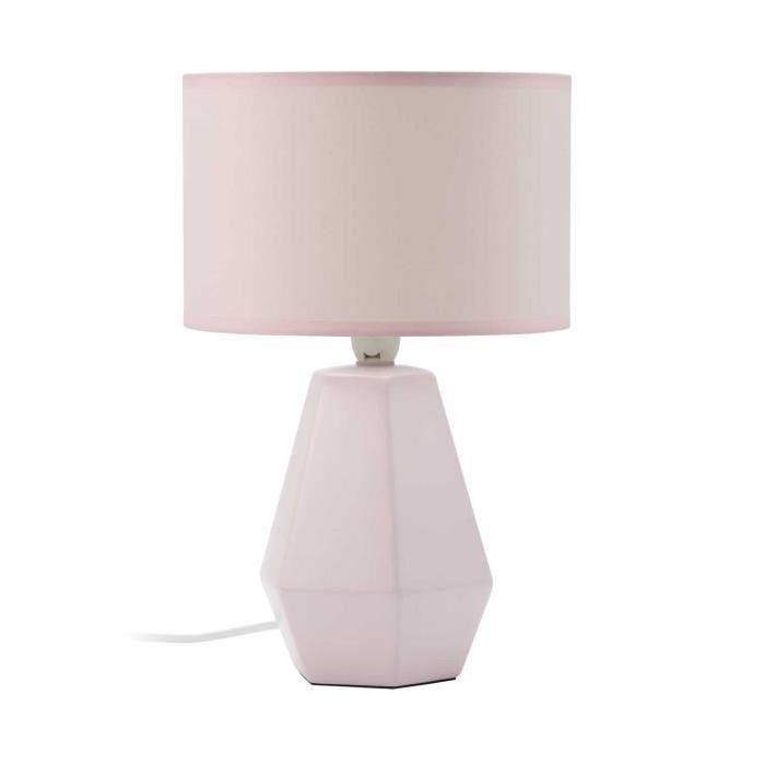 Lampe Diamant - Rose