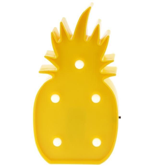 Lampe LED de décoration - Ananas - 25x13,5x3cm