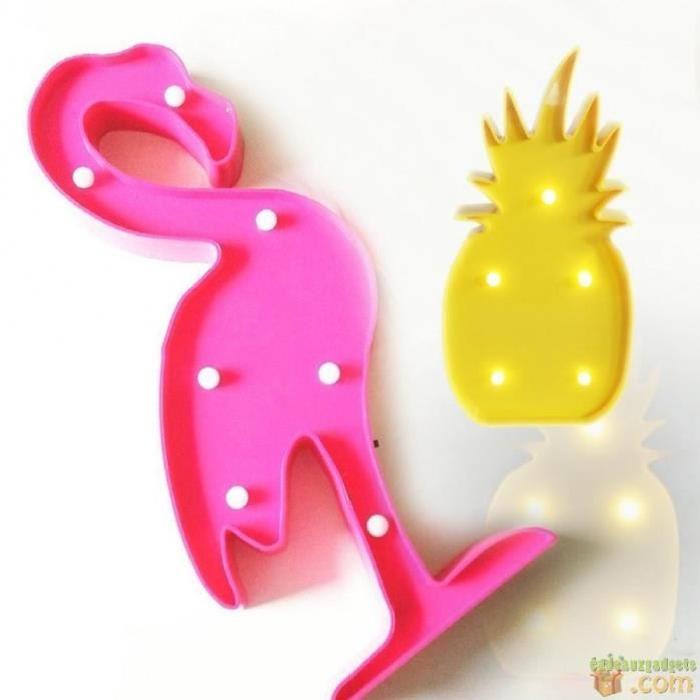 Lampe LED de décoration - Ananas - 25x13,5x3cm