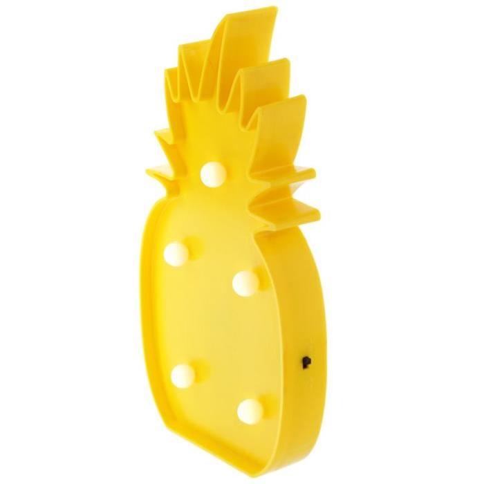 Lampe LED de décoration - Ananas - 25x13,5x3cm