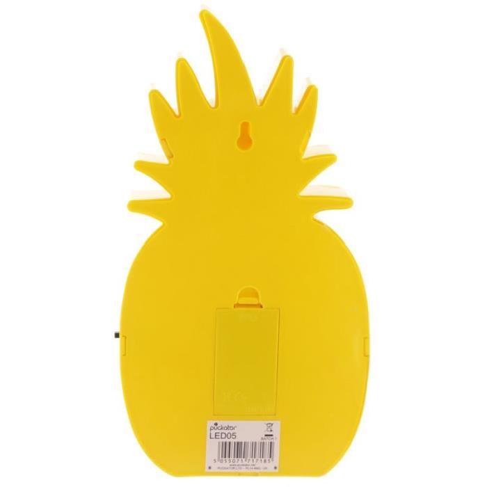 Lampe LED de décoration - Ananas - 25x13,5x3cm