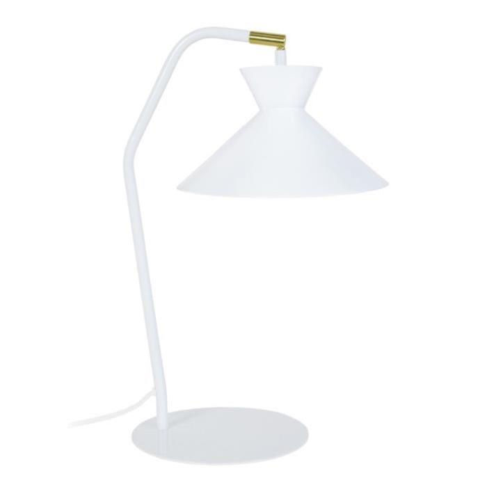 Lampe Leeds - Cône Blanc - E27 40W