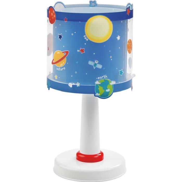 Lampe a poser enfant Planets - Bleu