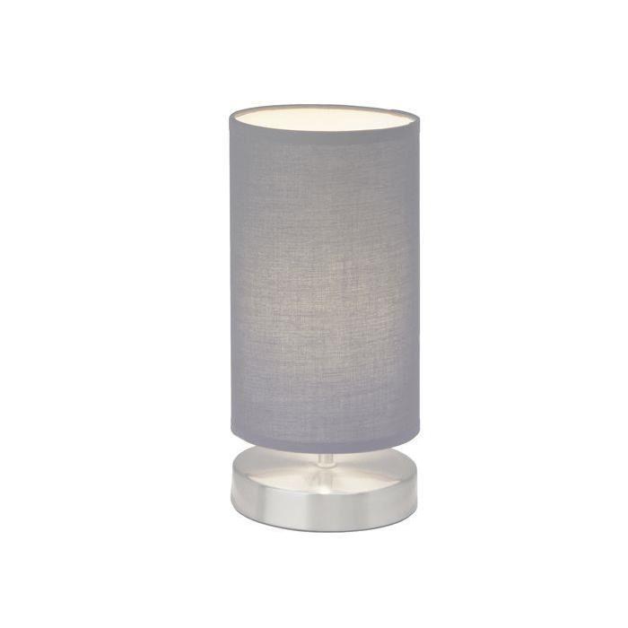 BRILLIANT Lampe a poser Clarie - Gris