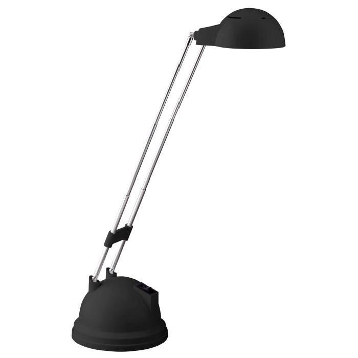 BRILLIANT Lampe de bureau LED avec interrupteur Katrina hauteur 20 cm Ř11 cm 8,3W noir