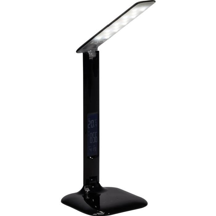 BRILLIANT Lampe de bureau led Glenn tactile avec variateur et fonctions diverses - Noir