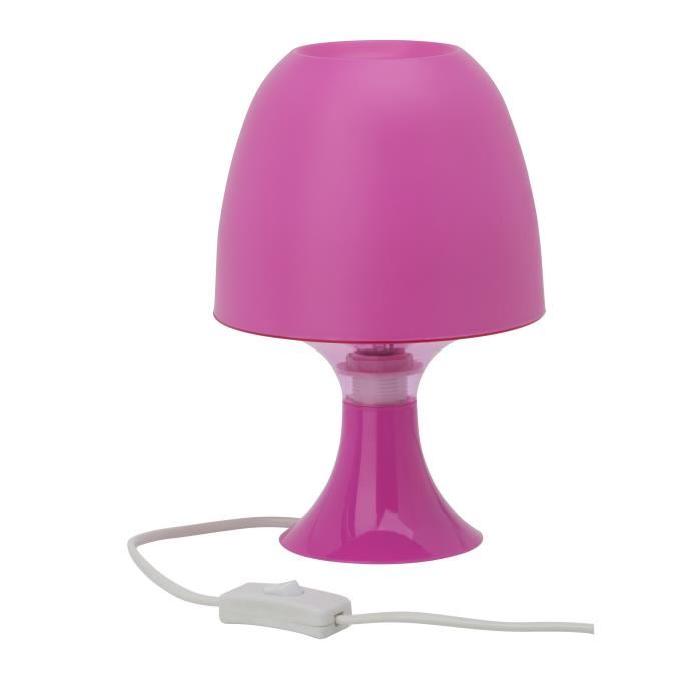 Lampe a poser/chevet LED Managua hauteur 25 cm Ř16 cm 2,5W rouge