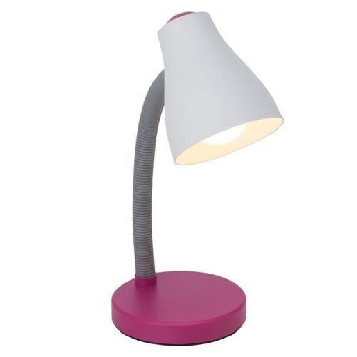 BORGO Lampe de bureau E27 11W Rose