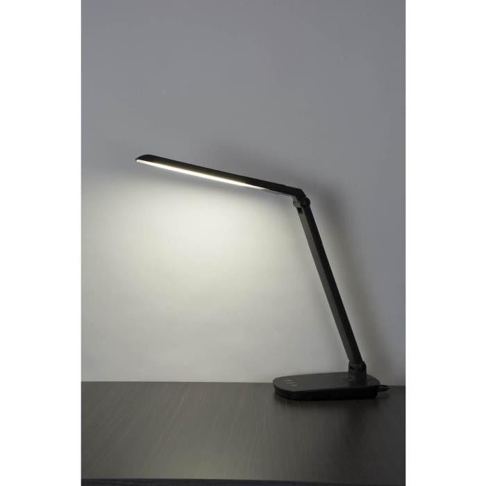 BLADE Lampe de bureau LED L19,5 x l13,5 x H42 cm Noir