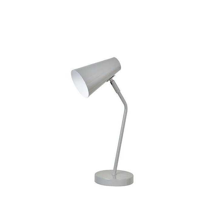 CHARLIE Lampe en métal L12 x H40,5 cm Cendré