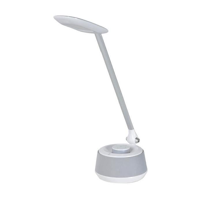 CONNECT Lampe de bureau LED L12 x 53,5 cm Blanc