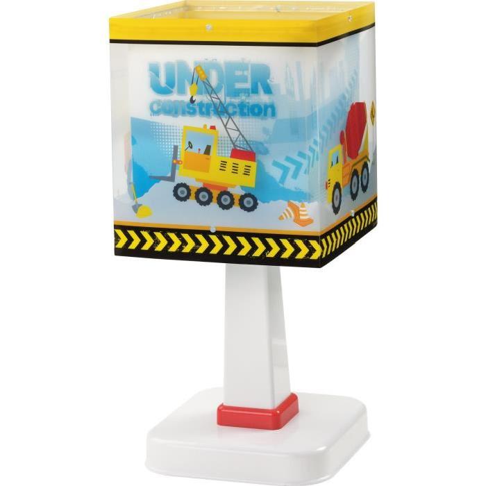 Lampe a poser enfant Constructor - Jaune